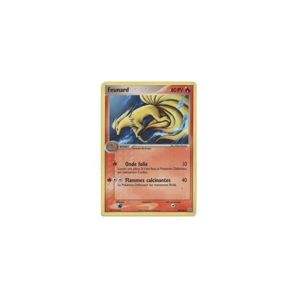 Carte Pokémon Feunard 38/106 Peu commune Émeraude