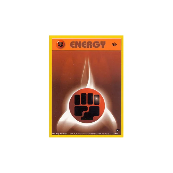 Carte Pokémon Fighting Energy 127/132 Aucune Gym Challenge