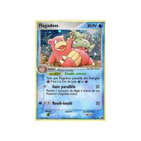 Carte Pokémon Flagadoss 13/115 Holographique Forces Cachées