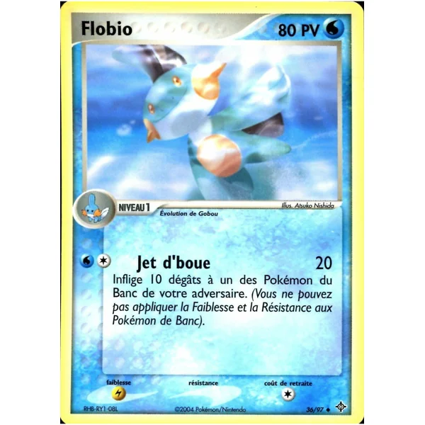 Carte Pokémon Flobio 36/97 Peu commune Dragon