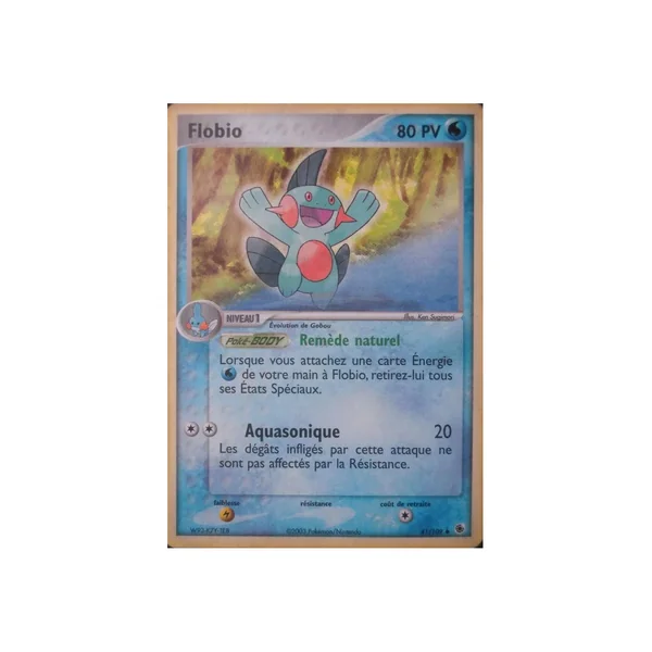 Carte Pokémon Flobio 41/109 Peu commune Rubis & Saphir