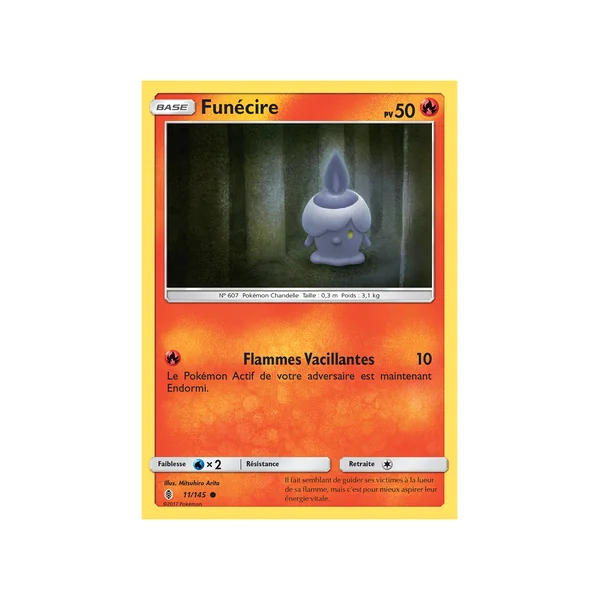 Carte Pokémon Funécire 11/145 Commune Gardiens Ascendants