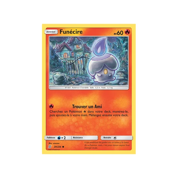Carte Pokémon Funécire 28/236 Commune Harmonie des Esprits