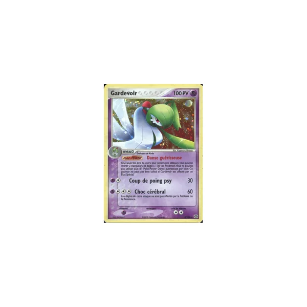 Carte Pokémon Gardevoir 4/106 Holographique Émeraude