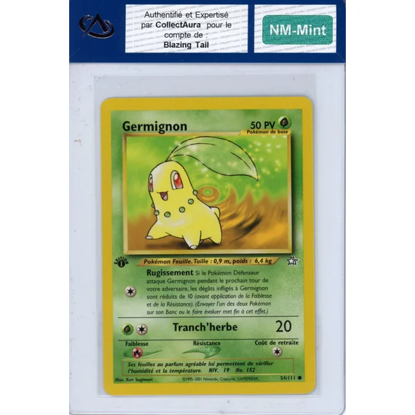 Carte Pokémon Germignon 54/111 COLLECTAURA NM-Mint