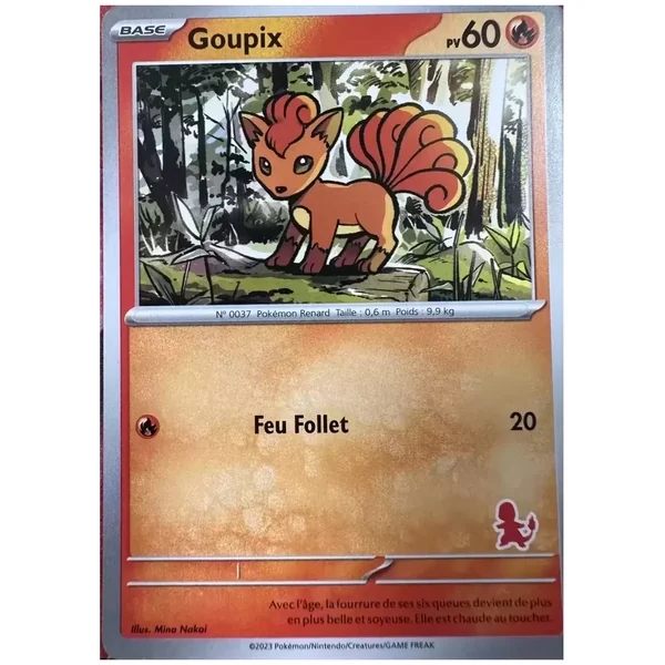 Carte Pokémon Goupix Aucune Mon premier combat