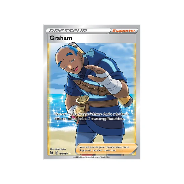 Carte Pokémon Graham 192/196 Ultra Rare Origine Perdue