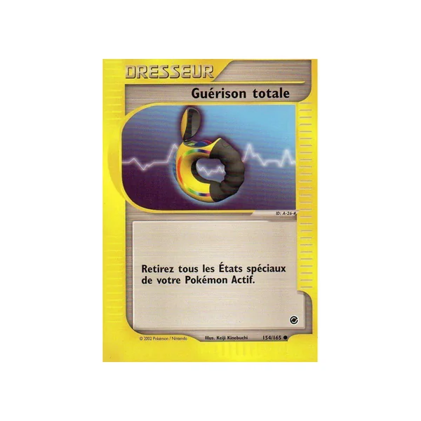 Carte Pokémon Guérison totale 154/165 Peu commune Expedition