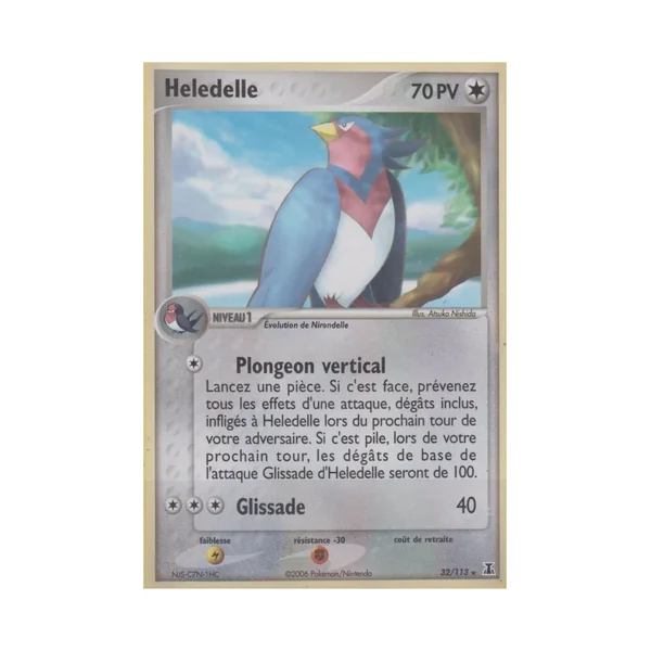 Carte Pokémon Heledelle 32/113 Rare Espèces Delta