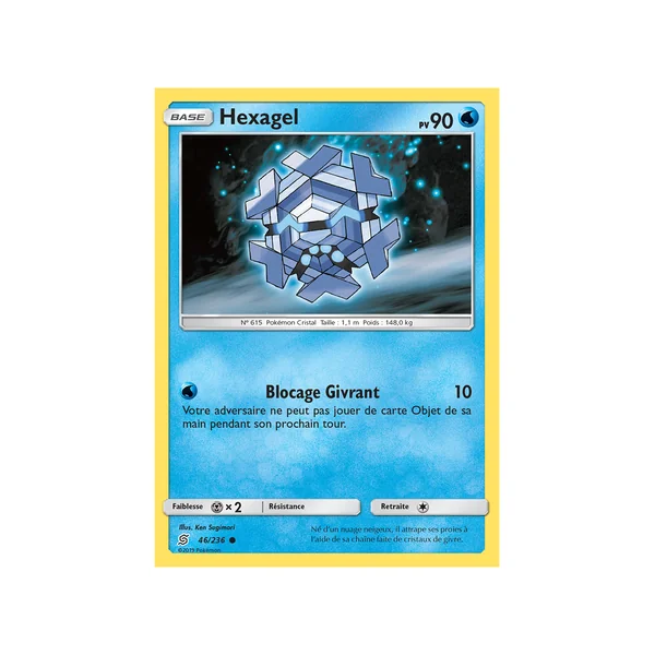 Carte Pokémon Hexagel 46/236 Commune Harmonie des Esprits