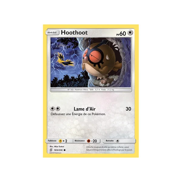 Carte Pokémon Hoothoot 165/236 Commune Harmonie des Esprits