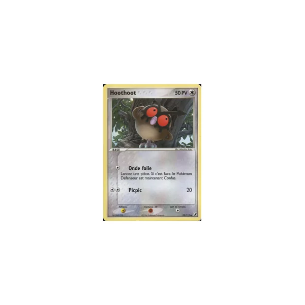 Carte Pokémon Hoothoot 59/115 Commune Forces Cachées