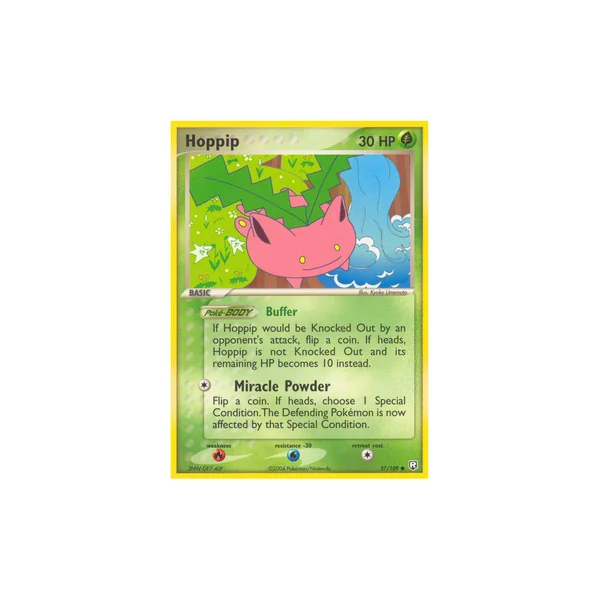 Carte Pokémon Hoppip 57/109 Commune Team Rocket Returns