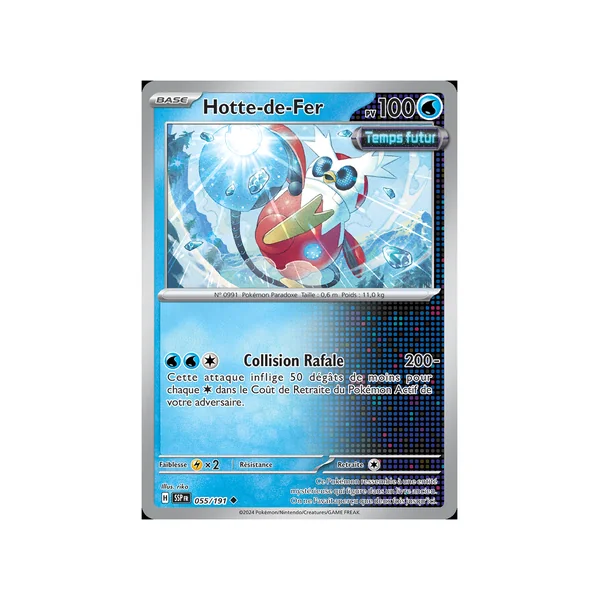 Carte Pokémon Hotte-de-Fer 055/191 Peu commune Étincelles Déferlantes