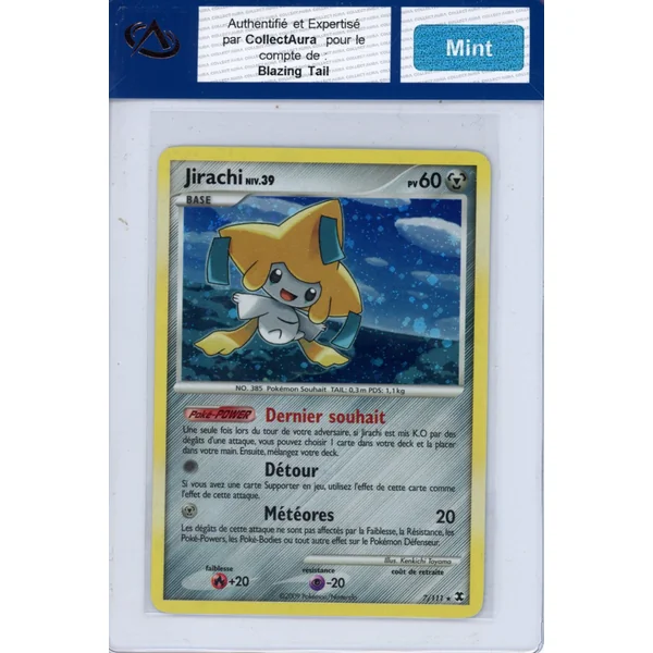 Carte Pokémon Jirachi 7/111 COLLECTAURA Mint
