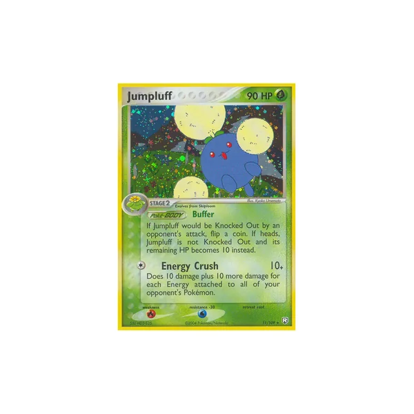 Carte Pokémon Jumpluff 11/109 Holographique Team Rocket Returns