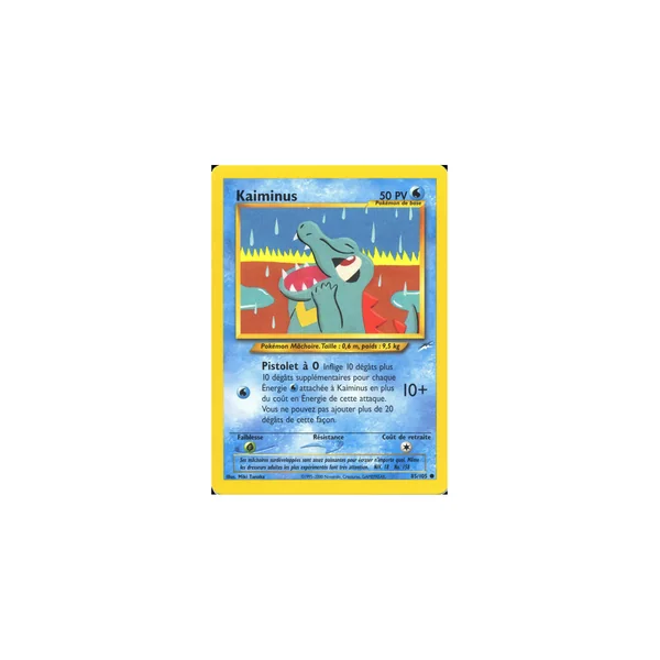 Carte Pokémon Kaiminus 85/105 Commune Neo Destiny