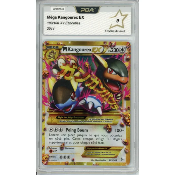 Carte Pokémon Kangourex 109/106 PCA 9
