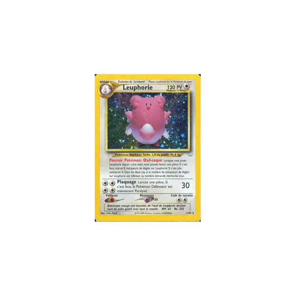 Carte Pokémon Leuphorie 2/64 Holographique Neo Revelation