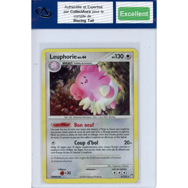 Carte Pokémon Leuphorie 5/123 COLLECTAURA Excellent
