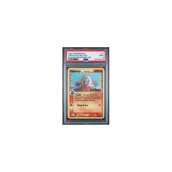 Carte Pokémon Lippoutou 17/101 PSA MINT 9 Île des Dragons