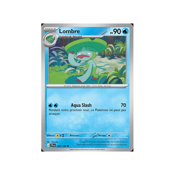 Carte Pokémon Lombre 036/159 Commune Aventures Ensemble