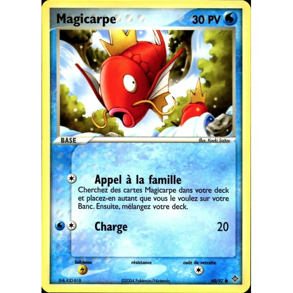 Carte Pokémon Magicarpe 60/97 Commune Dragon