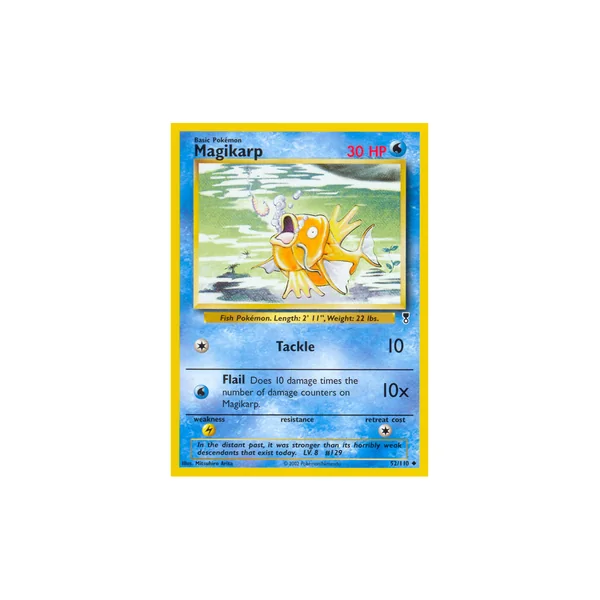 Carte Pokémon Magikarp 52/110 Peu commune Legendary Collection