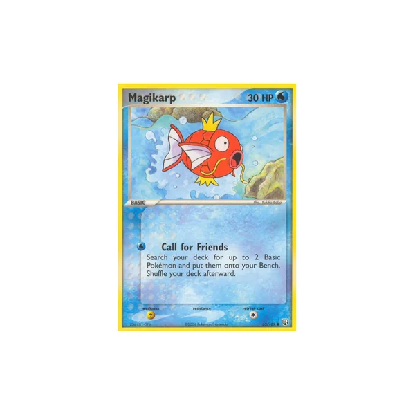 Carte Pokémon Magikarp 65/109 Commune Team Rocket Returns