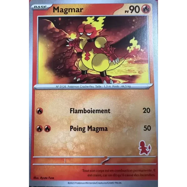 Carte Pokémon Magmar Aucune Mon premier combat