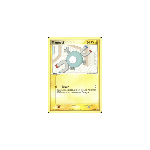Carte Pokémon Magneti 63/97 Commune Dragon
