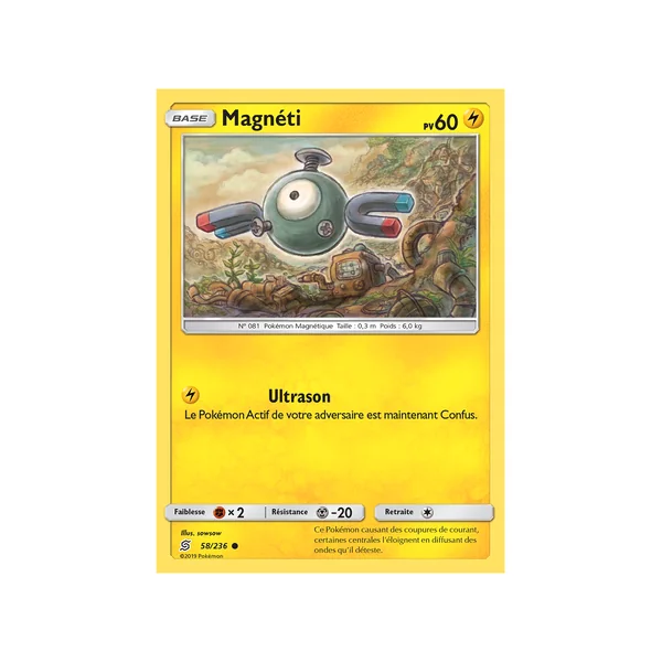 Carte Pokémon Magnéti 58/236 Commune Harmonie des Esprits