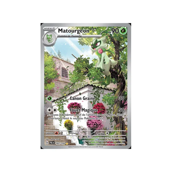 Carte Pokémon Matourgeon 197/193 AR Évolutions à Paldea
