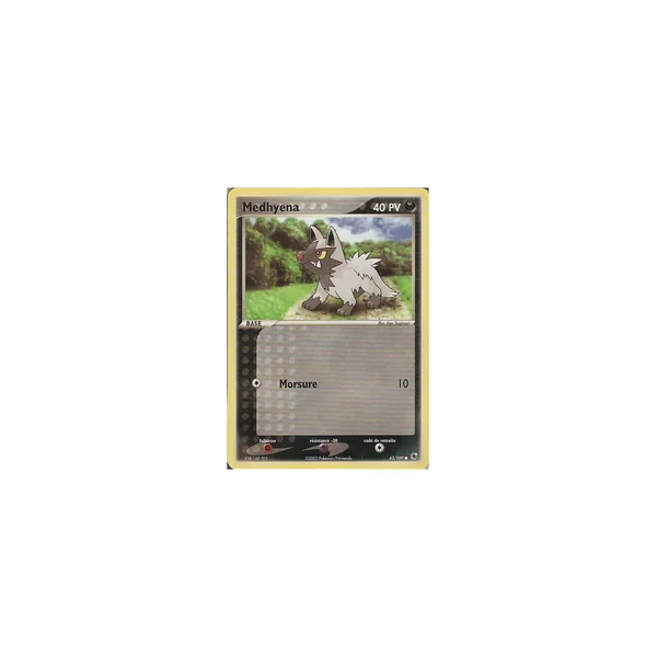 Carte Pokémon Medhyena 63/109 Commune Rubis & Saphir