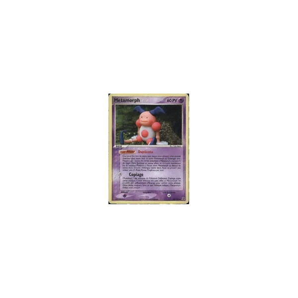 Carte Pokémon Metamorph 38/113 Peu commune Espèces Delta