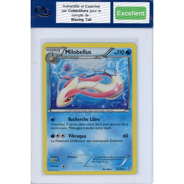 Carte Pokémon Milobellus 28/124 COLLECTAURA Excellent