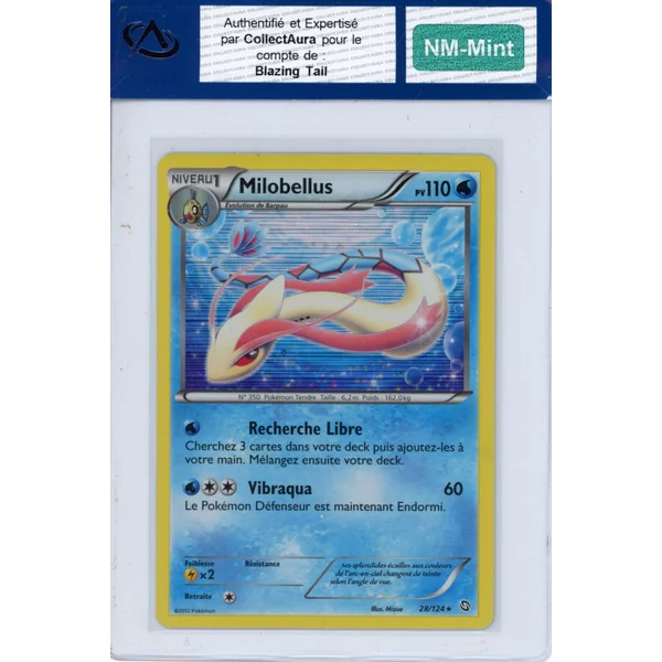 Carte Pokémon Milobellus 28/124 COLLECTAURA NM-Mint