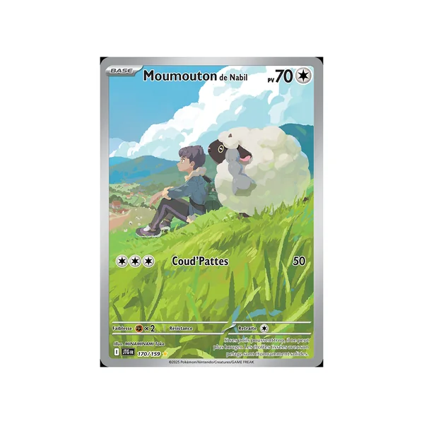 Carte Pokémon Moumouton de Nabil 170/159 AR Aventures Ensemble