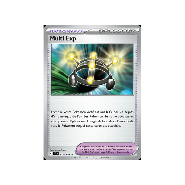 Carte Pokémon Multi Exp 174/198 Peu commune Écarlate et Violet (JCC)