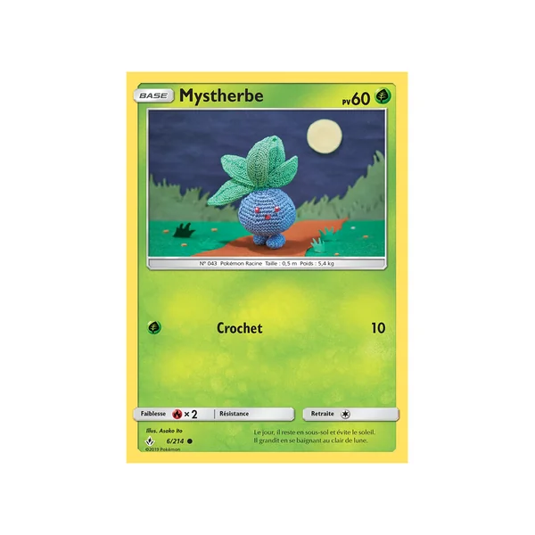Carte Pokémon Mystherbe 6/214 Commune Alliance Infaillible