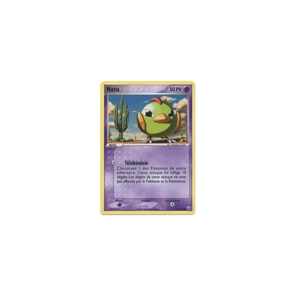 Carte Pokémon Natu 63/115 Commune Forces Cachées