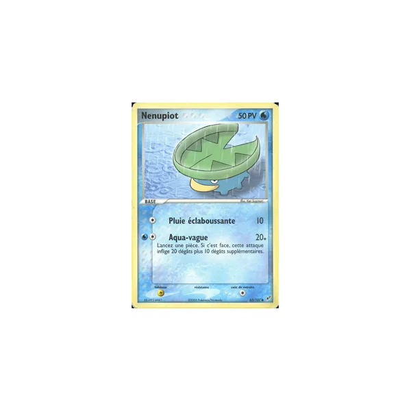 Carte Pokémon Nenupiot 63/107 Commune Deoxys