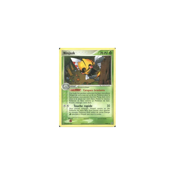 Carte Pokémon Ninjask 18/97 Rare Dragon