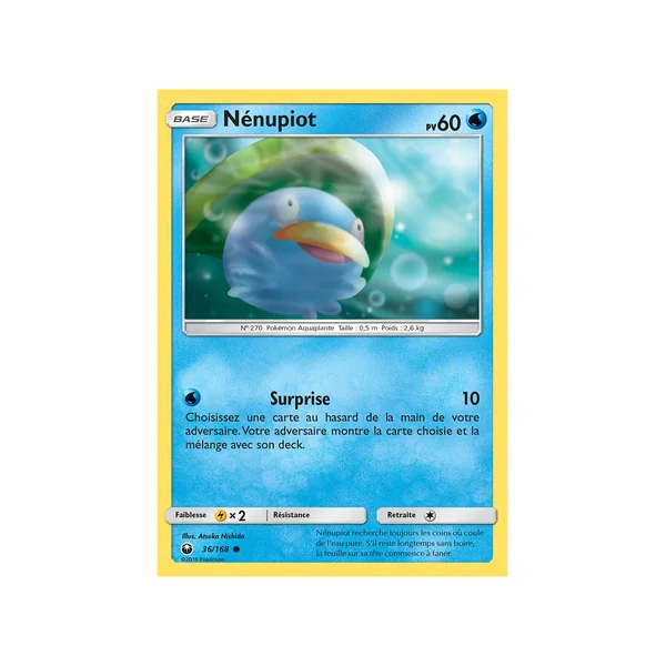 Carte Pokémon Nénupiot 36/168 Commune Tempête Céleste