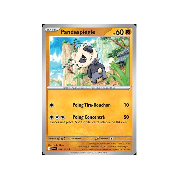 Carte Pokémon Pandespiègle 083/159 Commune Aventures Ensemble
