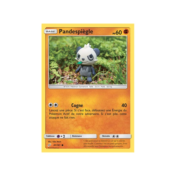 Carte Pokémon Pandespiègle 81/181 Commune Duo de Choc