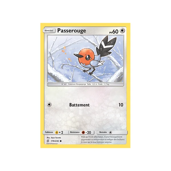 Carte Pokémon Passerouge 179/236 Commune Harmonie des Esprits