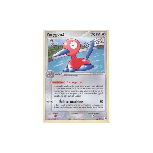 Carte Pokémon Porygon2 25/113 Rare Espèces Delta
