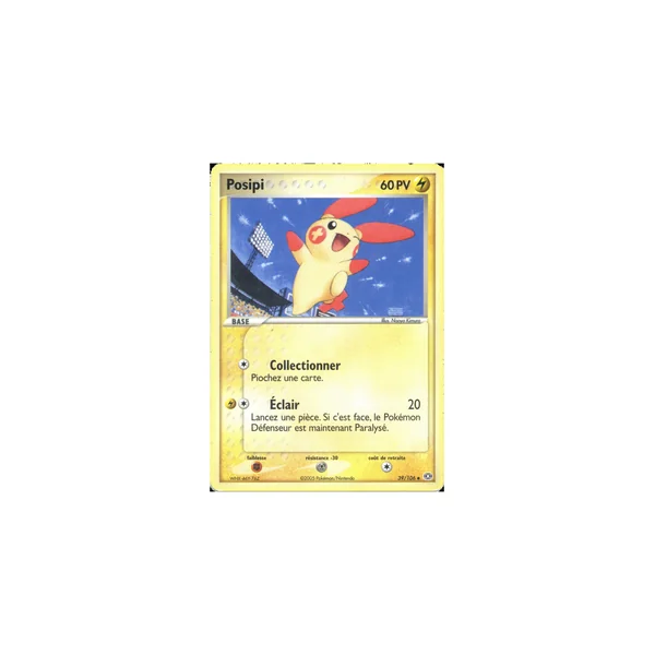 Carte Pokémon Posipi 39/101 Peu commune Émeraude