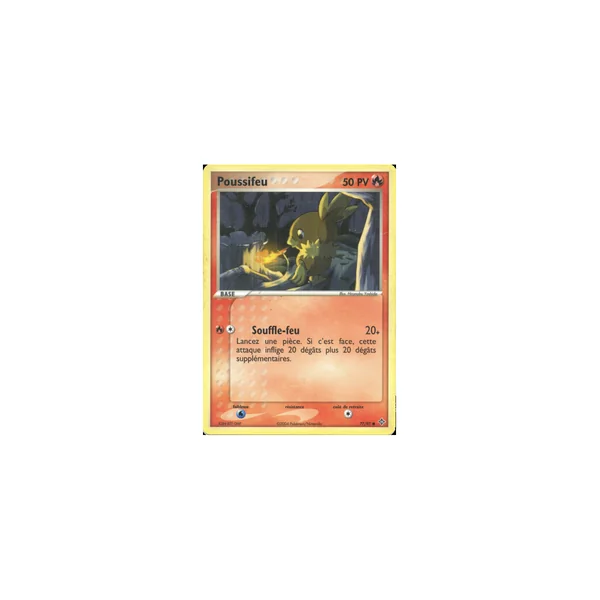 Carte Pokémon Poussifeu 77/97 Commune Dragon
